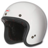 Bell Custom 500 Open-Face Motorcycle Helmet (Gloss Vintage White - Small)