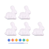 ZOOMELLA Easter Painting Kit Easter Basket Stuffers Ornaments DIY Easter Bunny Figure Without EggsCrafts|Kids Crafts|Drawing &