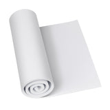 Doping White Foam Sheets Roll, 10mm Thick Premium Cosplay EVA Foam Sheet, 13.9x39 High Density 86kg/m3 Craft Foam for Costume, C
