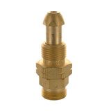 Western Enterprises 315 Brass Cylinder Adaptors, from CGA-510 POL Acetylene to CGA-520 B Tank