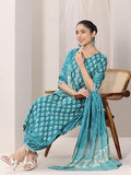 Libas Women'S Cotton Kurta Sets (400046O_Teal_S)