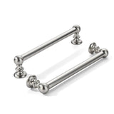 khtumeware 10 Pack 6 inch(152mm) Hole Center Brushed Nickel Cabinet Pulls Solid Heavy-Duty Satin Nickel Kitchen Cabinet Hardware