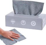 NIDHEARU Microfiber Cleaning Cloth Rags, Reusable Towels for Car, Kitchen & Home Cleaning, Soft Multipurpose Microfiber Cleaning