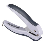inLIGHT OneHole Punch, 10Sheet Capacity, Gray