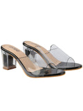 Shoetopia Women'S Slip-On Sandal (4 Uk),Black,4,B0BSC93K4N