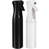Aquableu Spray Bottle for Hair - Continuous Mist Spray Bottle for Hair Care, Styling, Cleaning, Plants, Pets & Essential Oils (v