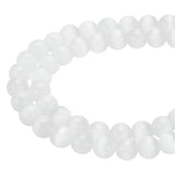 PATIKIL 8 mm Natural Clear Quartz Loose Beads, 2 Strands Crystal Round Stone Strand Beads Gemstone Loose Bead Spacer Beads for J