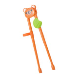 ECOMISTIQ Baby Learn Chopsticks Non Slip Cartoon Reusable Learning Practice | Flatware, & Cutlery Kitchen, Dining Bar