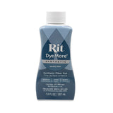 Rit DyeMore 7 Oz. Synthetic Liquid Fiber Dye for Clothing, D cor, and Crafts - Smoky Blue (1 Pack)