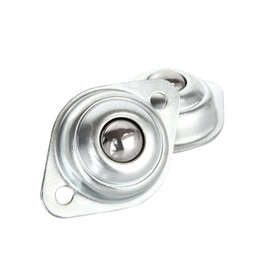 16 Pack 1/2 Roller Ball Transfer Bearings, Carbon Steel Ball Transfer Unit Swivel Ball Caster Roller Transfers, Ball Casters B