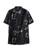 Lookmark Casual Cotton Blend Black Color Shirt For Men Shirt For Men(Shirt 44-Xl_New)