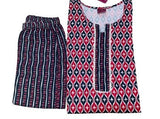 Gosriki Women'S Cotton Blend Printed Straight Kurta With Pant (Nilalo-Multi-Nw01-Gs_Xl_Multicolor_X-Large),Multicolour,,B0BSLGDTMH