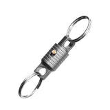 Merishopp Quick Release Keychain Sturdy Pull Apart Key Rings For Wallet Bag Clamp| Trendy | Comfortable | Fashionable | Soft Fab