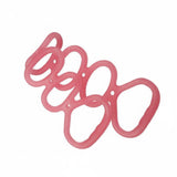 MERISHOPP SinglePiece Linked Resistance Band BackOpening Stretching Stretch Band ChestExpanding Fitness Equipment Flexible, P