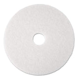 3M COMMERCIAL 8481 17 WHT POL FLR Pad, White