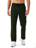 Toplot Track Pants For Men || Activewear Pants || Mens Joggers || Zipper Pocket || Casual Trousers || Stretchable (Sports | Gym | Yoga) (Track-Pant-5217-Olive-30),Olive,30,B0DRCXRGD8