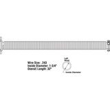Spring Torsion 32Lw Red (Pack Of 1)