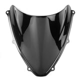 GZYF Black Windshield Windscreen Motorcycle Double Bubble for Suzuki