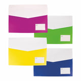 Polen 4 Pcs Button Bag,Folder With 40 Microns Poly Plastic Folder,Hd Printed, Machine Fitted Snap Button With Back Fold Sealing 