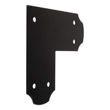 National Hardware N800-015 Decorative L Strap Outdoor Reinforcement Hardware Accents Brackets and Bracers for Pergolas Gazebos G