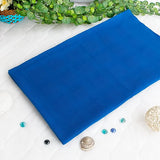 [Dark Blue] 100% Cotton Jacquard Weave Throw Blanket (50 by 59.8 inches) [Dark B
