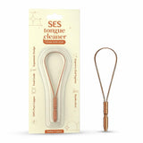 Ses Tongue Cleaner, 100% Pure Indian Copper, Food Grade, Handcrafted, For Fresh Breath And Oral Hygiene