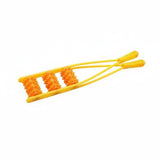 Snappsy Muscle Tension Relief Back Massage Roller Rope Detachable Rollers Manual Pull Back Strap Acupressure Stimulation Pull St