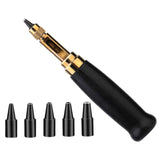 Calandis Leather Belt Hole Puncher Kit For Sewing Leather Accessory Rotary Punch Tool Black | Paper Punches | Scrapbooking Tools