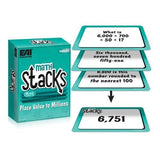 EAI Education Math Stacks Place Value to Millions Game: Grades 3-5