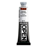 OPEN SlowDrying Acrylics by GOLDEN, Iridescent Copper (Fine), 2 fl oz. tube, Professional Acrylic Paint, SemiOpaque