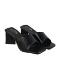 Shoetopia Women'S Platform Heel Sandal,Black,3,B0C3RHP2XF