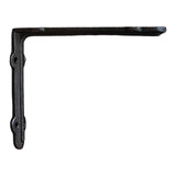 TRENDIVIBE Decorative Shelf Bracket Cast Iron Replacement Wall Mounted Shelving Bracket L