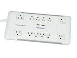 Power Surge Protector W/ 2 Usb,12 Outlet