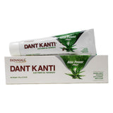Patanjali Dant Kanti Aloe Power Gel Toothpaste 150g (5.29oz) - US Shipment, Premium Export Quality for Oral Health and Fresh Bre