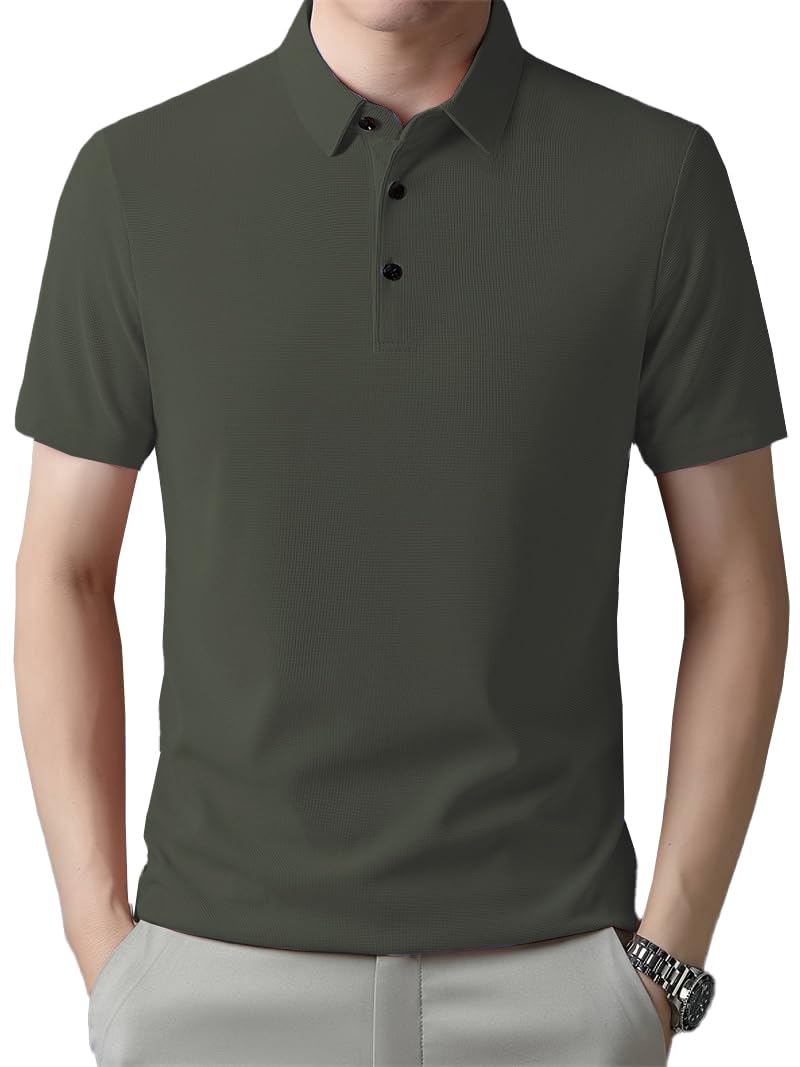 Toplot Men'S Regular Fit Polo T-Shirt (Kia-Polo-5220-Green-Xl),Green,,B0DR8W4GT7