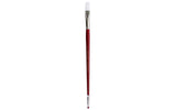 Connoisseur White Taklon Brush All Media LH Flat#8