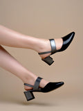Shoetopia Stylish Pointed Toe Black Pumps For Women & Girls /Eu38,Black,5,B0F6V4TNDR