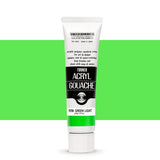 Turner Colour Works Acryl Gouache Artist Acrylic Paint - Single 40 ml Tube - Permanent Green Light