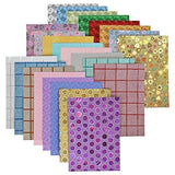 Shop Buzz 80 Gsm Pack Of 10 Card Designer Holographic Sheets And Designs A4 Size - For Arts & Crafts, Scrapbooking, Paper Decora