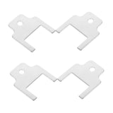 KICHOUSE Public Toilet Accessory Roll Paper Dispenser Supply Key Toilet Paper Dispenser Lock Key Replacement