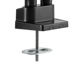Dual Arm Lcd Led Monitor Mount Bracket, Support Up To 32 Size Monitor, 9Kg Per Arm,Adjustable, With 90 Rotation, 90 Tilt Up/ D