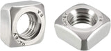 10pcs M12-1.75 Square Nuts,M12 Square Nut,304 Stainless Steel,Metric,M12 x 1.75mm Nuts Coarse Thread Fasteners for Home Repairs 
