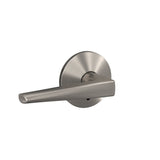 Schlage Custom FC172 ELR 619 KIN Eller Non-Turning Lever with Kinsler Trim, Satin Nickel
