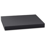 Lineco Drop-front Storage Boxes Black 14.5 x 18.5 x 1.5