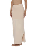 Clovia Womens Petticoat Style Saree Shapewear With Side Slit (Sw0023P24_Skin_L)