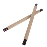 KONTONTY 2pcs Calligraphy Scroll Wand with Shaft Head for Easy DIY Writing and Drawing Durable Wood Scroll Rods for Art Projects