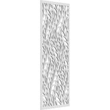 15 3/8W x 39 3/8H x 3/8T Ortonville Decorative Fretwork Wall Panels in Architectural Grade PVC