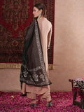 Gosriki Women'S Cotton Blend Straight Solid Kurta With Pant & Dupatta (Prabita Beige-Gs_M_Beige_Medium),Beige,,B0DM1SLR46