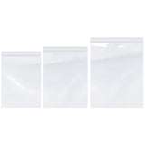Plymor 9 x 12 (100), 10 x 13 (100), 12 x 15 (100), 4 Mil Variety Pack Heavy Duty Zipper Reclosable Plastic Bags