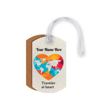 Gingercrush Traveller At Heart Luggage Tag